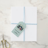 Joyful Joy kerstfeestcadeau label Cadeaulabel (Met Touw)