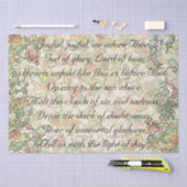 Joyful Joyful Art Nouveau Floral vreest God Tissuepapier (Craft)