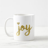 Joyful Joyful ik heb Joy Full of Joy Gold Art Koffiemok (Links)