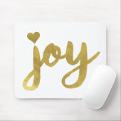 Joyful Joyful ik heb Joy Full of Joy Gold Art Muismat (Met muis)