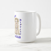 Joyful Kamala Harris President Hippie Boho Koffiemok (Voorkant rechts)