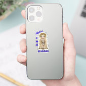 Joyful Kamala Harris President Hippie Boho Sticker (Telefoon)