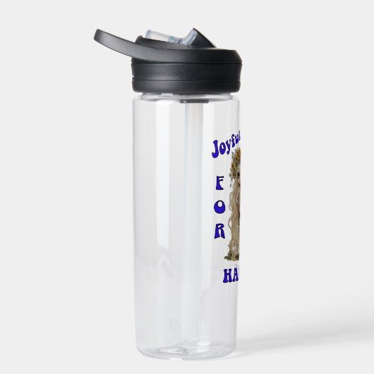 Joyful Kamala Harris President Hippie Boho Waterfles (Rechts)