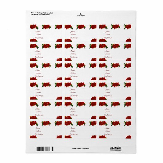 Joyful Kerst_ Etiket (Full Sheet)