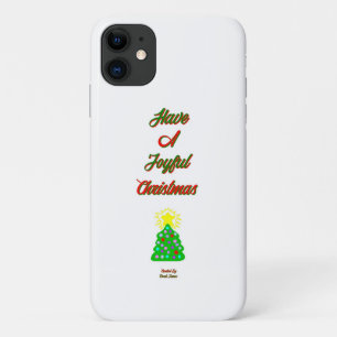 Joyful Kerstapple iPhone 11 Hoesje
