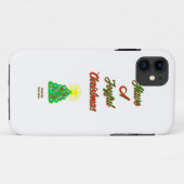 Joyful Kerstapple iPhone SE+iPhone 5/5S Hoesje (Achterkant (horizontaal))