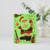 Joyful, Kerstfeest Joy_ Post Kaart (Staand voorkant)