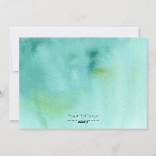 Joyful-kerstfotokaart Feestdagenkaart (Achterkant)