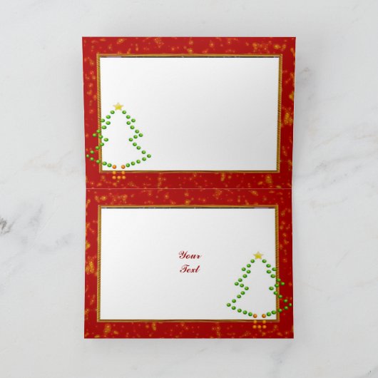 Joyful-kerstkaart Feestdagen Kaart (Binnen)