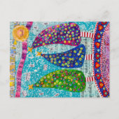 Joyful Kerstmis Briefkaart (Voorkant)