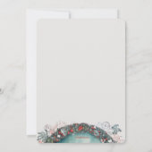 Joyful Kerstmis Kaart (Achterkant)