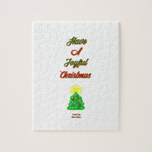 Joyful Kerstpuzzle 20,3 x 25,4 cm Legpuzzel