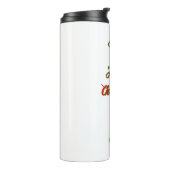 Joyful Kerstthermal Tumbler Thermosbeker (Gedraaid links)