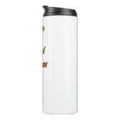Joyful Kerstthermal Tumbler Thermosbeker (Geroteerd rechts)