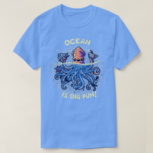 Joyful Kraken T-shirt (Design voorkant)