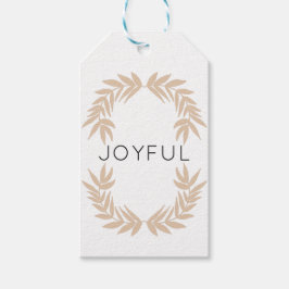 Joyful Leaves Cadeaulabel