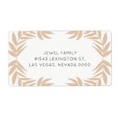 Joyful Leaves Etiket (Voorkant)