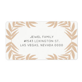 Joyful Leaves Etiket