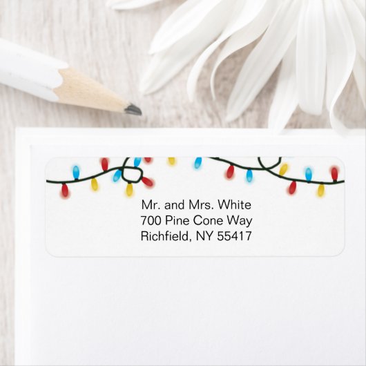 Joyful Lights Adresetiketten Etiket (Insitu)