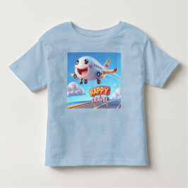 Joyful Little Airplane beroemd gemaakt door Natash Kinder Shirts