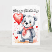 Joyful Little Koala Beer Happy Birthday Kaart (Voorkant)