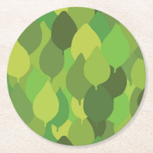 Joyful Lush Leaves - naadloos oppervlaktepatroon.