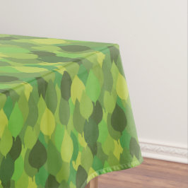 Joyful Lush Leaves - naadloos oppervlaktepatroon. Tafelkleed