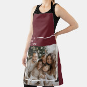 Joyful Merry Blessed Personalized Christmas Photo Schort (Insitu)