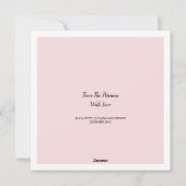 Joyful Merry en Bright Waterverf kerstfoto Feestdagenkaart (Achterkant)