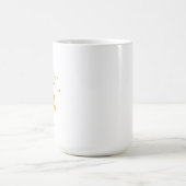 Joyful Minimalist Holiday Gold Text Mug Koffiemok (Center)