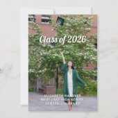 Joyful Modern 4 Photo Graduation Kaart (Voorkant)