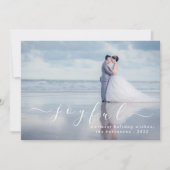 Joyful Modern Custom Photo Kerstmis Feestdagen Feestdagenkaart (Voorkant)