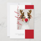 Joyful Modern Holiday-fotokaart Kaart (Voorkant)