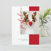 Joyful Modern Holiday-fotokaart Kaart (Staand voorkant)