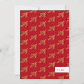 Joyful Modern Holiday-fotokaart Kaart (Achterkant)