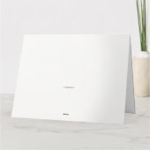 Joyful Modern Script Red Kerstfotocollage Kaart (Achterkant)