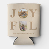 Joyful | Moderne, minimalistische beige Arch 2 fot Blikjeskoeler (Voorkant)