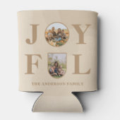 Joyful | Moderne, minimalistische beige Arch 2 fot Blikjeskoeler (Achterkant)