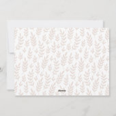 Joyful | Moderne, minimalistische beige Arch 2 fot Feestdagenkaart (Achterkant)