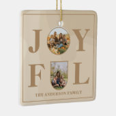 Joyful | Moderne, minimalistische beige Arch 2 fot Keramisch Ornament (Rechts)