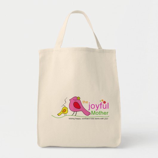 Joyful Moeder Grocery Tas (Voorkant)