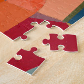 Joyful Mountain Landscape 1929 by Paul Klee Legpuzzel (Zijkant)