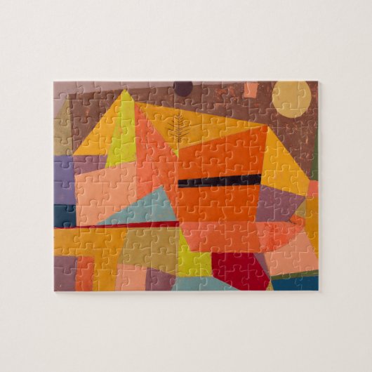 Joyful Mountain Landscape  1929  by Paul Klee Legpuzzel (Horizontaal)