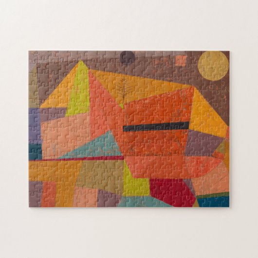 Joyful Mountain Landscape van Paul Klee Legpuzzel (Horizontaal)