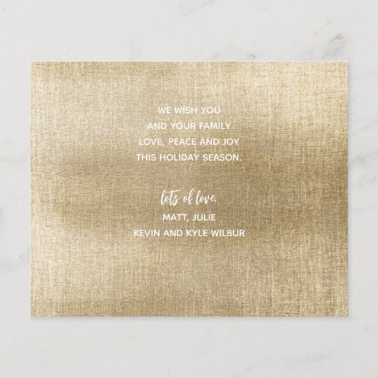 JOYFUL Multi Photo Gold Budget Holidards (Achterkant)