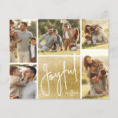 JOYFUL Multi Photo Gold Budget Holidards (Voorkant)