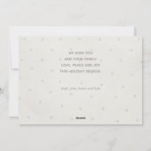 JOYFUL Multi-Photo Kerstmis Feestdagenkaart (Achterkant)