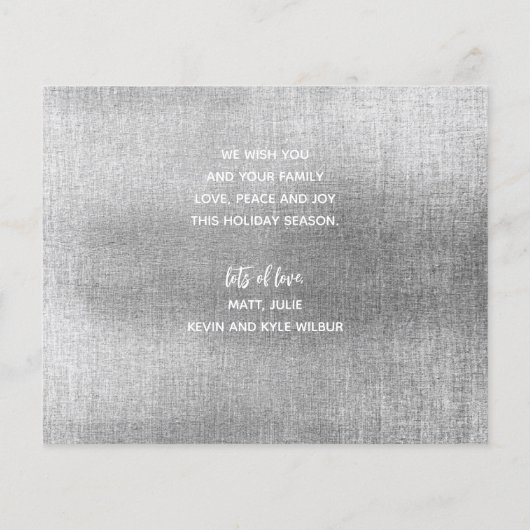 JOYFUL Multi Photo Silver Budget Holidards (Achterkant)