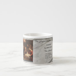 Joyful Mysteries of the Rosary Item #3: Nativity Espresso Kop