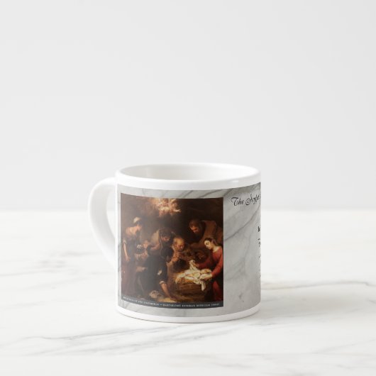 Joyful Mysteries of the Rosary Item #3: Nativity Espresso Kop (Links)